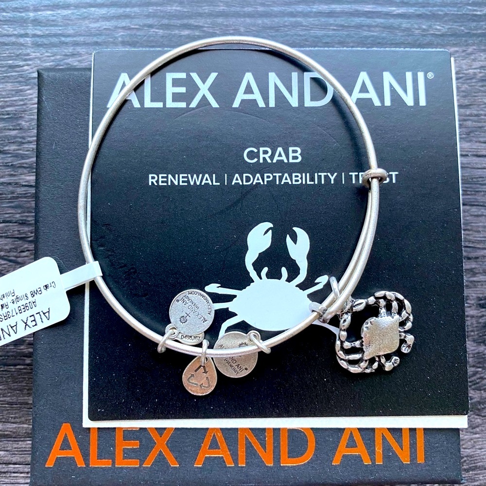 Alex and Ani: Crab bracelet